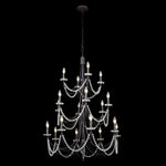 Varaluz Lighting - 350C18CB - Brentwood 18-Light Chandelier in Coastal Style 42.5 Inches Tall and 32 Wide