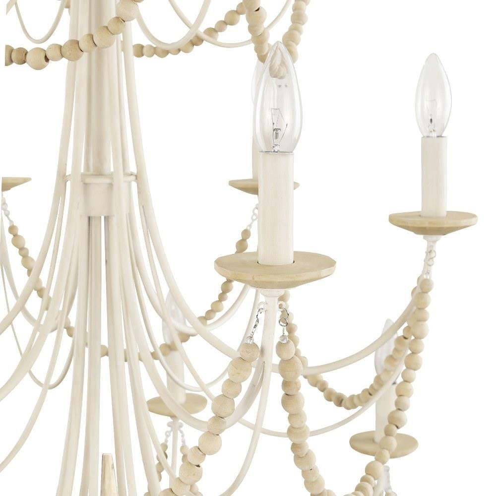 Varaluz Lighting - 350C18CB - Brentwood 18-Light Chandelier in Coastal Style 42.5 Inches Tall and 32 Wide