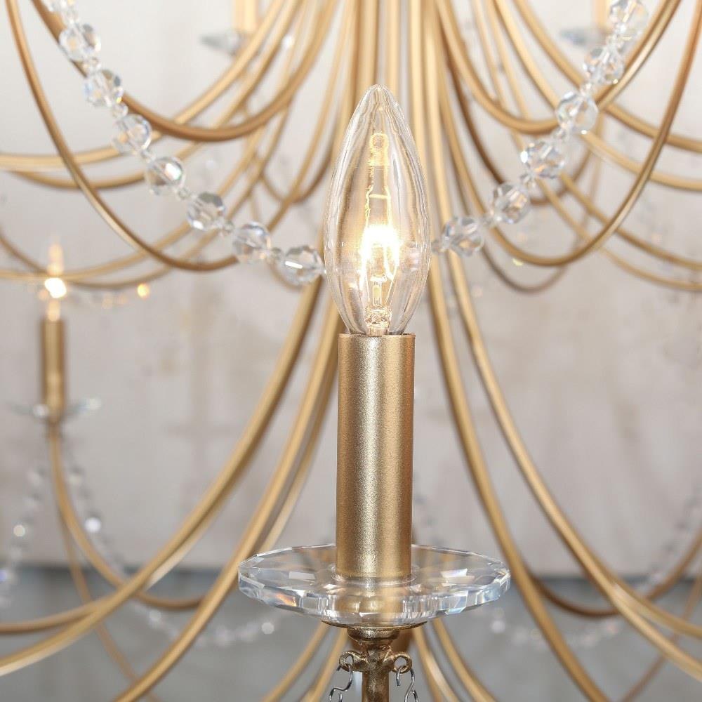 Varaluz Lighting - 350C18CB - Brentwood 18-Light Chandelier in Coastal Style 42.5 Inches Tall and 32 Wide