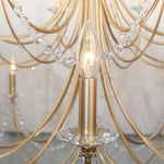 Varaluz Lighting - 350C18CB - Brentwood 18-Light Chandelier in Coastal Style 42.5 Inches Tall and 32 Wide