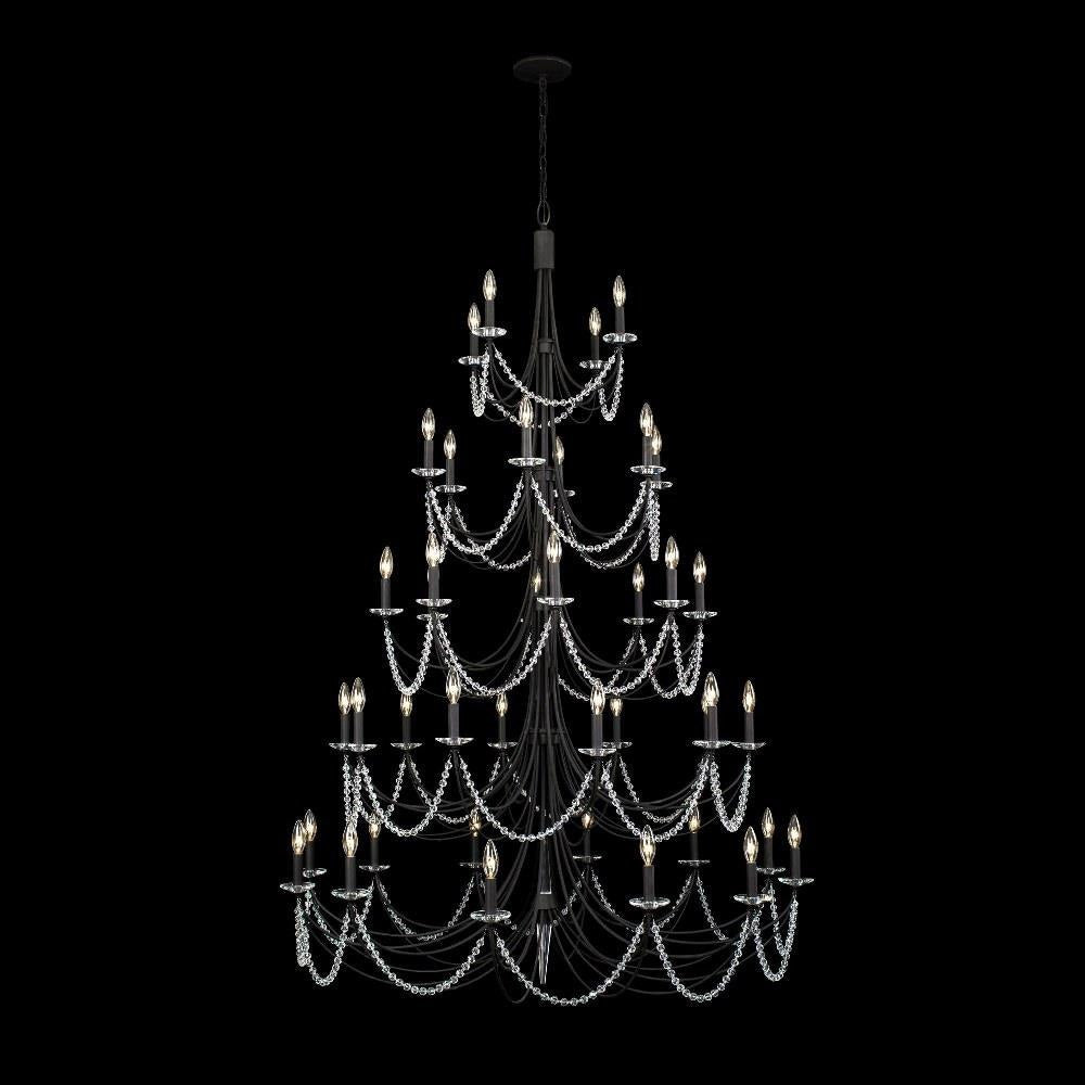 Varaluz Lighting - 350C40FG - Brentwood - 40 Light 5-Tier Chandelier In Luxury and Glam Style-72.75 Inches Tall and 48 Inches Wide