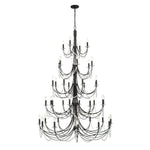 Varaluz Lighting - 350C40FG - Brentwood - 40 Light 5-Tier Chandelier In Luxury and Glam Style-72.75 Inches Tall and 48 Inches Wide