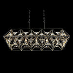 Varaluz Lighting - 353N05MBFG - Marcia 5-Light Linear Pendant in Glam Style 14 Inches Tall and 42 Wide