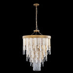 Varaluz Lighting - 359C07HG - Lafayette 7-Light Chandelier in Coastal Style 34.75 Inches Tall and 24 Wide