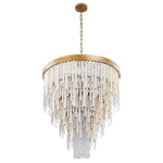 Varaluz Lighting - 359C13HG - Lafayette 13-Light Chandelier in Coastal Style 39.25 Inches Tall and 30 Wide