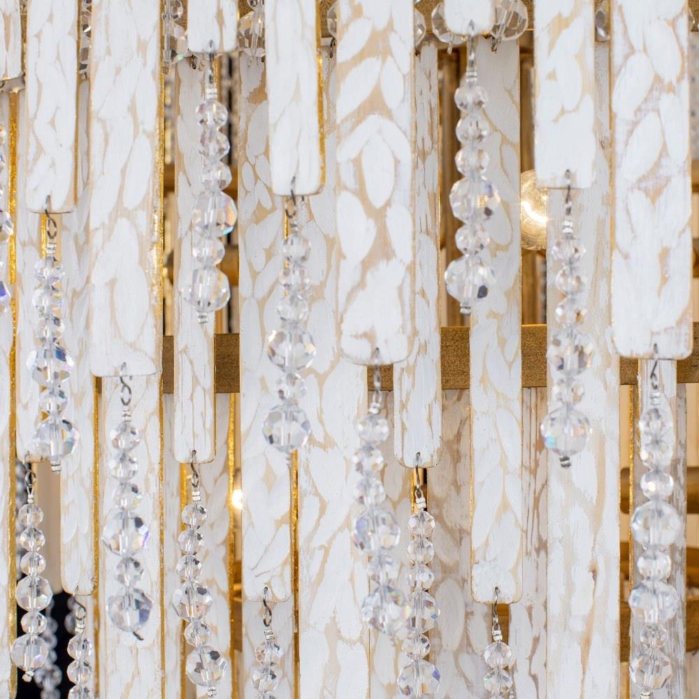Varaluz Lighting - 359C13HG - Lafayette 13-Light Chandelier in Coastal Style 39.25 Inches Tall and 30 Wide