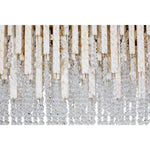 Varaluz Lighting - 359N06HG - Lafayette 6-Light Linear Pendant in Coastal Style 30.5 Inches Tall and 48 Wide