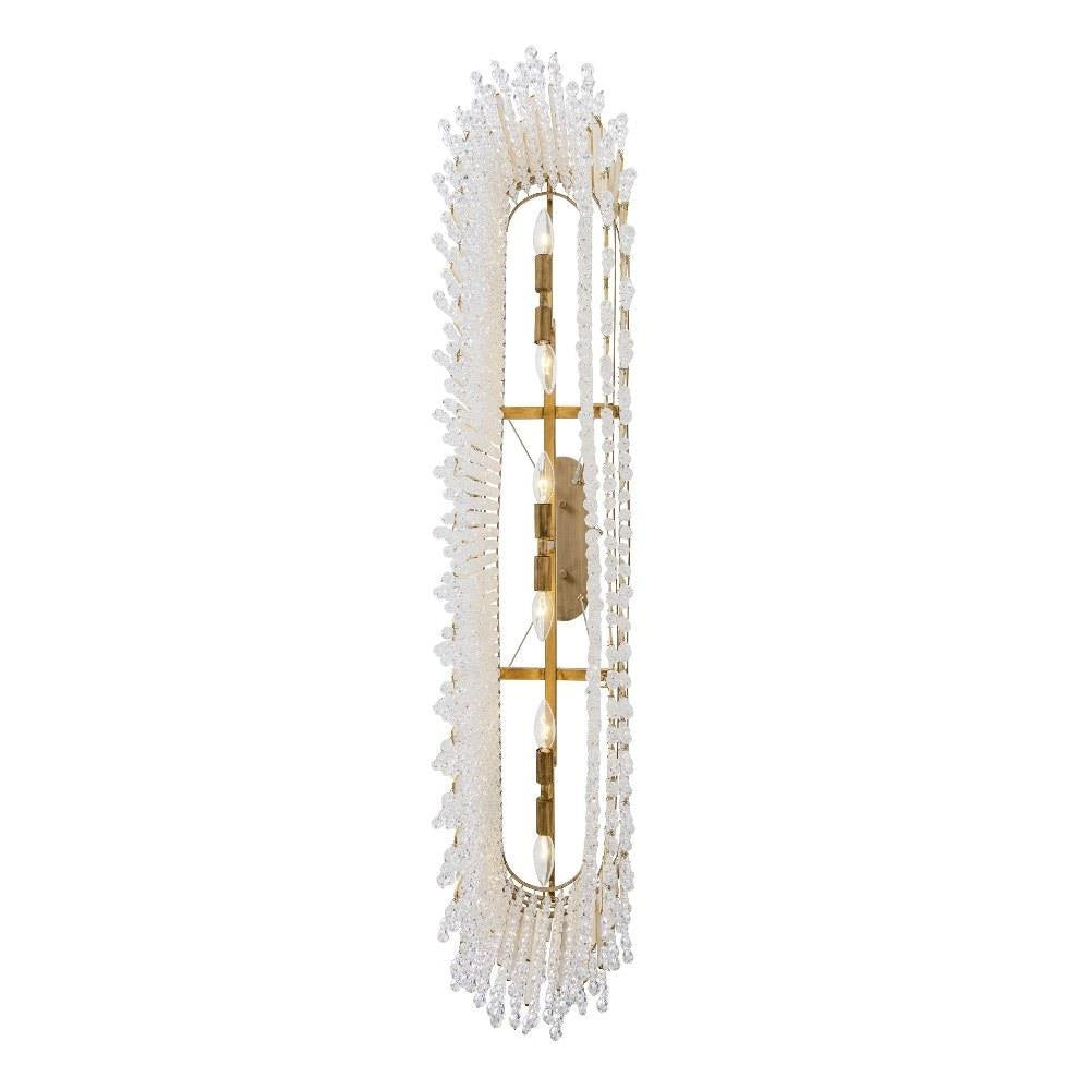 Varaluz Lighting - 359N06HG - Lafayette 6-Light Linear Pendant in Coastal Style 30.5 Inches Tall and 48 Wide
