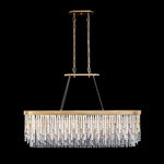 Varaluz Lighting - 359N06HG - Lafayette 6-Light Linear Pendant in Coastal Style 30.5 Inches Tall and 48 Wide