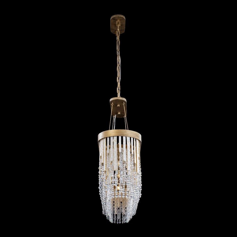 Varaluz Lighting - 359N06HG - Lafayette 6-Light Linear Pendant in Coastal Style 30.5 Inches Tall and 48 Wide