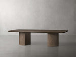 Saint Germain 72" Wood Coffee Table with Dauphine Base
