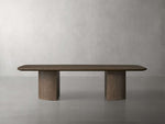 Saint Germain 72" Wood Coffee Table with Dauphine Base