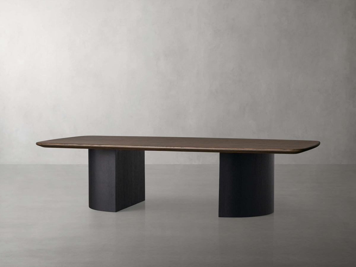 Saint Germain 72" Wood Coffee Table with Dauphine Base