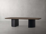 Saint Germain 72" Wood Coffee Table with Dauphine Base