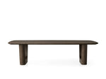 Saint Germain 72" Wood Coffee Table with Rennes Base