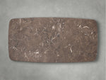 Saint Germain Stone Top Coffee Table with Wood Clement Base