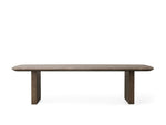 Saint Germain Stone Top Coffee Table with Wood Clement Base