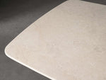 Saint Germain Stone Coffee Table with Dauphine Base
