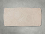 Saint Germain Stone Coffee Table with Dauphine Base