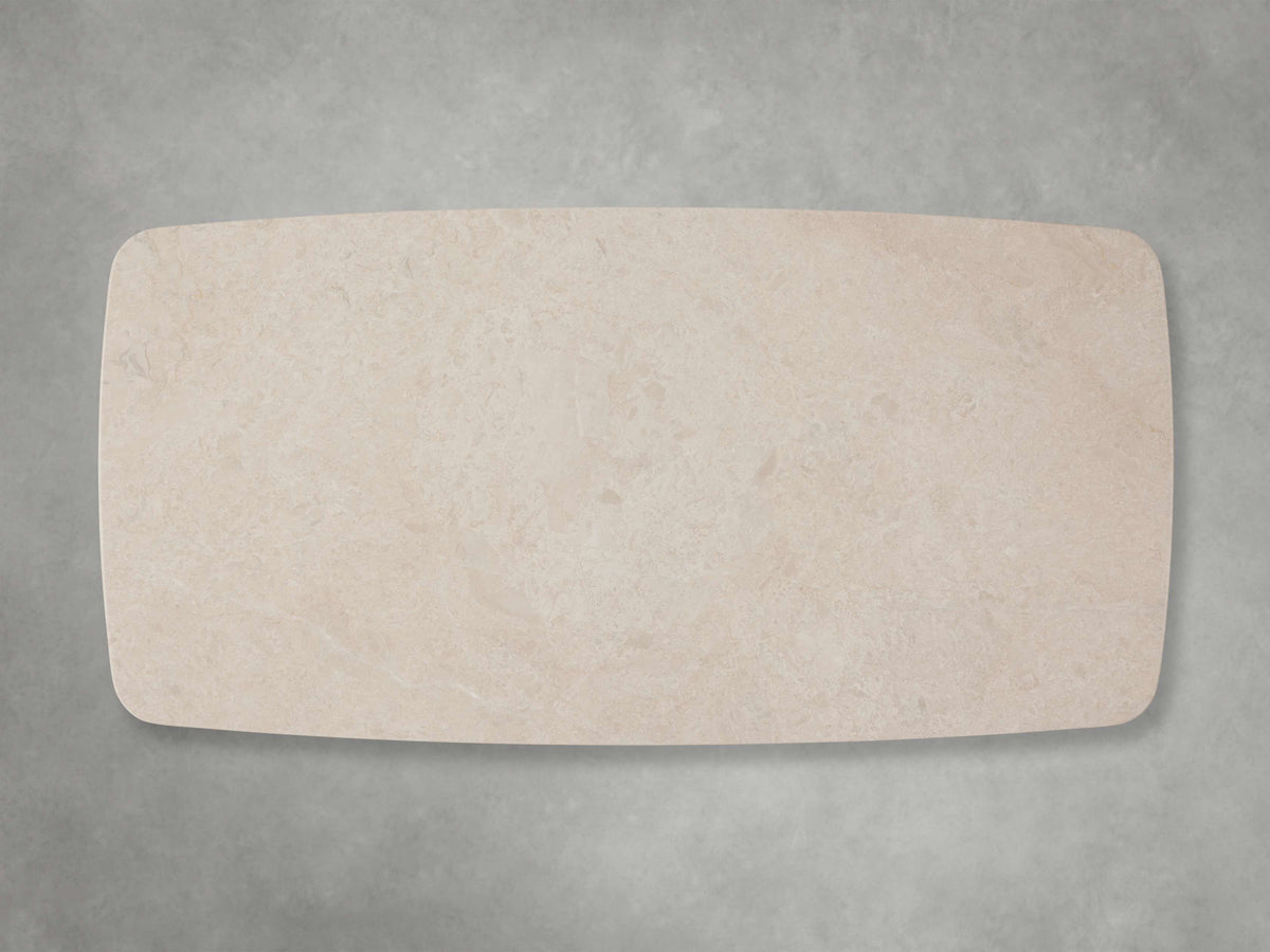 Saint Germain Stone Coffee Table with Rennes Base