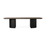 Saint Germain Stone Coffee Table with Dauphine Base