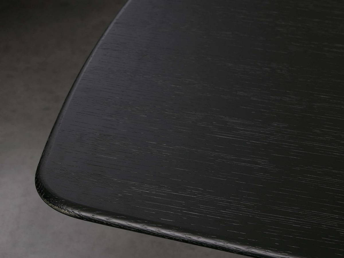 Saint Germain Wood Coffee Table with Rennes Base