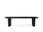 Saint Germain Wood Coffee Table with Rennes Base