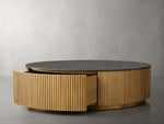 Finnley Round Storage Coffee Table