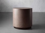 Malone Round Plinth End Table