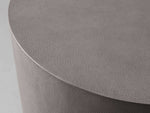 Malone Round Plinth End Table