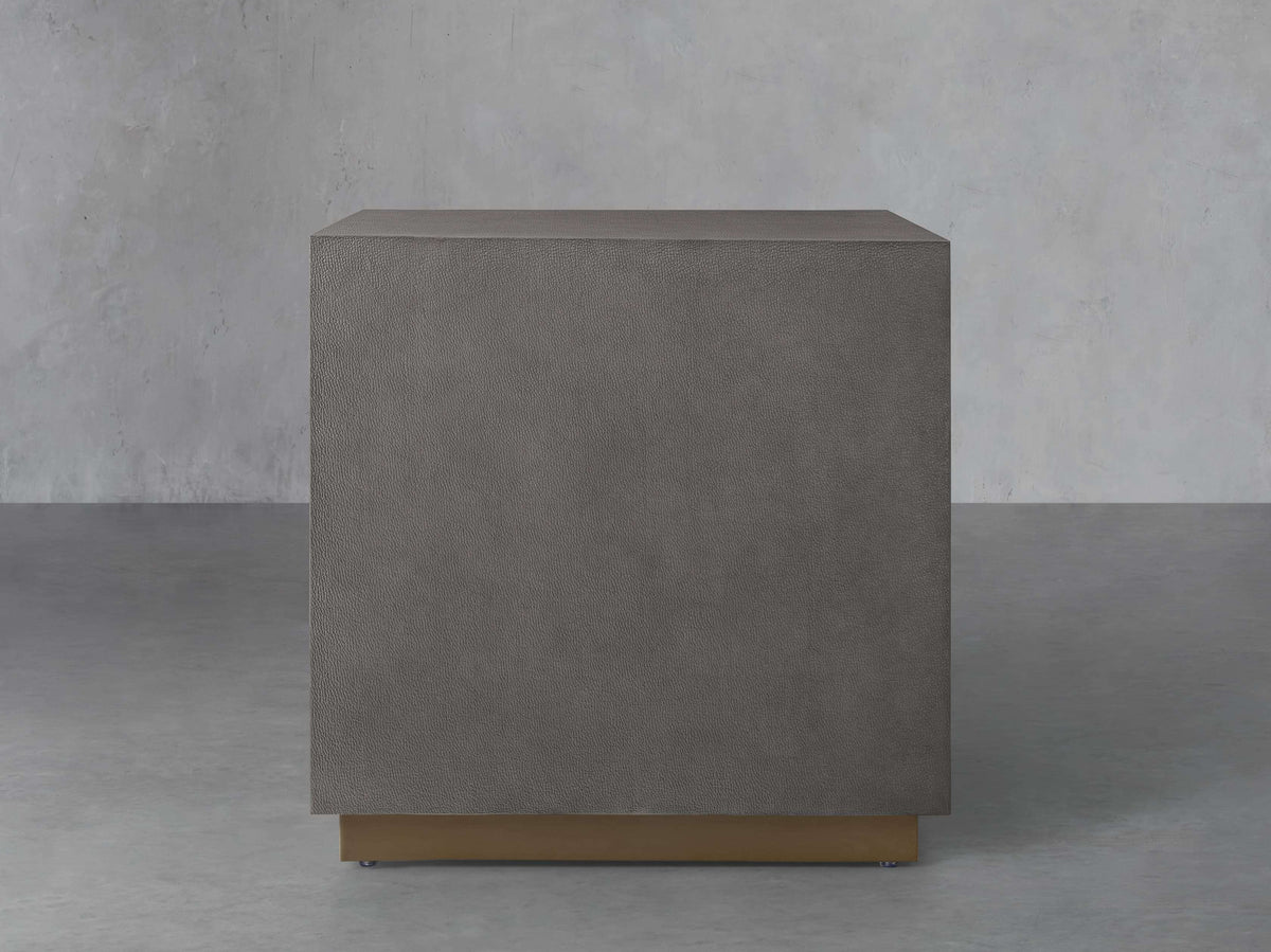 Malone Square Plinth End Table