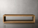 Mihaela Coffee Table in Vin Alb