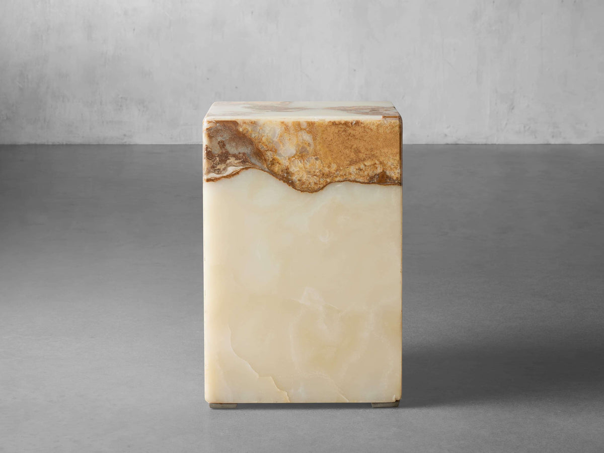 Rust Onyx Stool