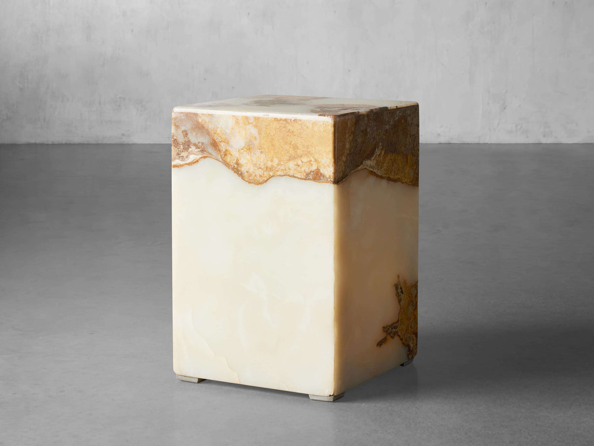 Rust Onyx Stool