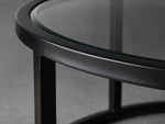 Palmer Round Glass Coffee Table