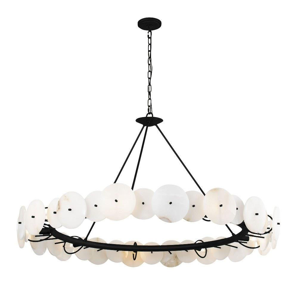 Varaluz Lighting - 370C09MB - Cosmos - 9 Light Chandelier In Industrial Style-26.75 Inches Tall and 48 Inches Wide