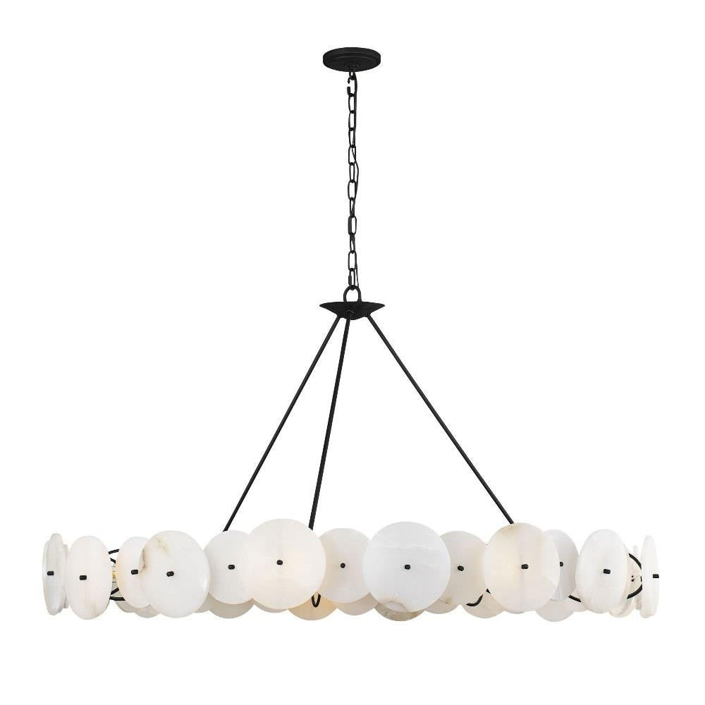 Varaluz Lighting - 370C09MB - Cosmos - 9 Light Chandelier In Industrial Style-26.75 Inches Tall and 48 Inches Wide