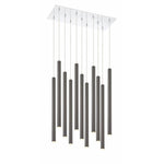 Bailey Street Home - 372-BEL-3173561 - Parklands Las-70W 14 LED Island/Billiard in Modern Style-9.75 Inches Wide by 24 Inches High
