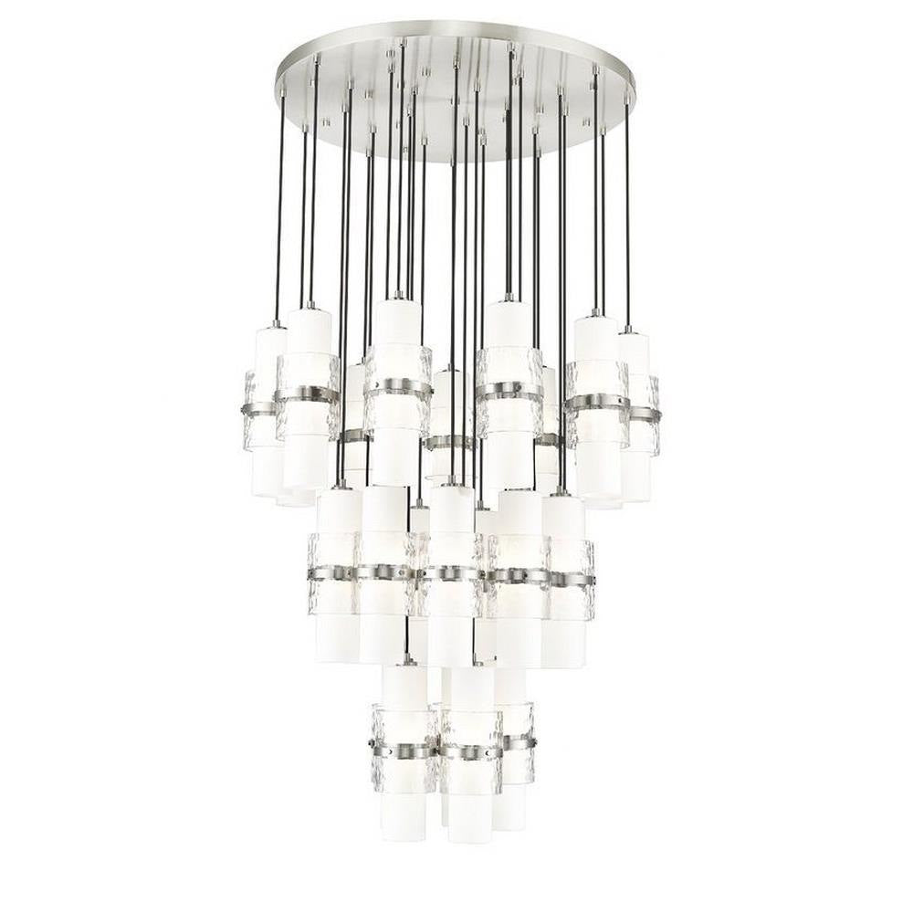 Bailey Street Home - 159-BEL-1325374 - Masefield Dale - 27 Light Chandelier In Modern Style-16.75 Inches Tall and 36 Inches Wide