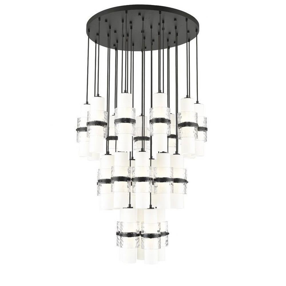 Bailey Street Home - 159-BEL-1325374 - Masefield Dale - 27 Light Chandelier In Modern Style-16.75 Inches Tall and 36 Inches Wide