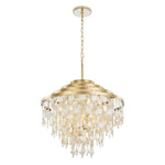 Varaluz Lighting - 377C10FG - Kalani - 10 Light 4-Tier Chandelier In Coastal Style-28.75 Inches Tall and 28 Inches Wide