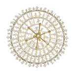 Varaluz Lighting - 377C10FG - Kalani - 10 Light 4-Tier Chandelier In Coastal Style-28.75 Inches Tall and 28 Inches Wide