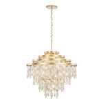 Varaluz Lighting - 377C10FG - Kalani - 10 Light 4-Tier Chandelier In Coastal Style-28.75 Inches Tall and 28 Inches Wide