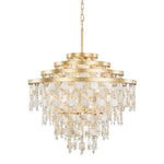 Varaluz Lighting - 377C10FG - Kalani - 10 Light 4-Tier Chandelier In Coastal Style-28.75 Inches Tall and 28 Inches Wide