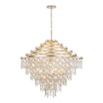 Varaluz Lighting - 377C16FG - Kalani - 16 Light 6-Tier Chandelier In Coastal Style-40.25 Inches Tall and 41 Inches Wide