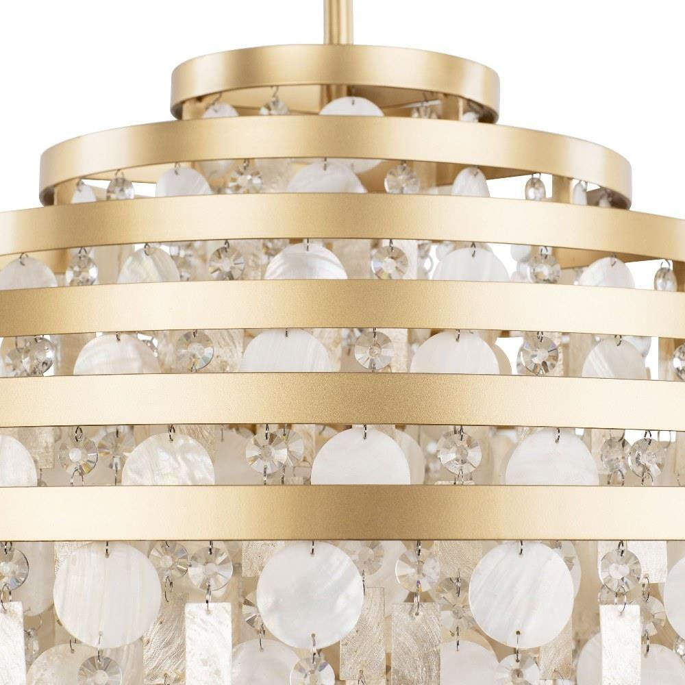 Varaluz Lighting - 377C16FG - Kalani - 16 Light 6-Tier Chandelier In Coastal Style-40.25 Inches Tall and 41 Inches Wide