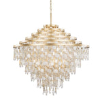 Varaluz Lighting - 377C16FG - Kalani - 16 Light 6-Tier Chandelier In Coastal Style-40.25 Inches Tall and 41 Inches Wide