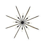 Varaluz Lighting - 379C08MBS - Machina - 8 Light Chandelier In Modern Style-22.5 Inches Tall and 32 Inches Wide
