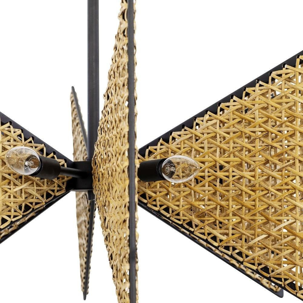 Varaluz Lighting - 379C08MBS - Machina - 8 Light Chandelier In Modern Style-22.5 Inches Tall and 32 Inches Wide