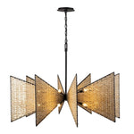 Varaluz Lighting - 379C16MBS - Machina - 16 Light Chandelier In Modern Style-33 Inches Tall and 48 Inches Wide